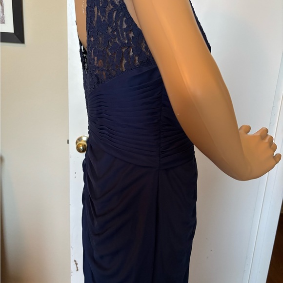 David’s Bridal Navy Gown - Picture 9 of 11